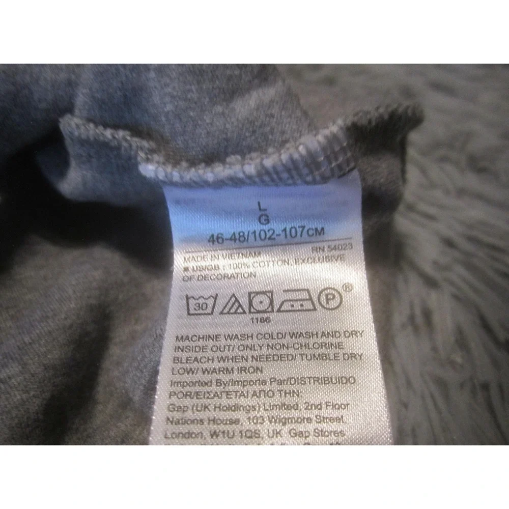 Banana Republic Polo Shirt Mens Large Gray Short Sleeve Luxury Touch Cotton